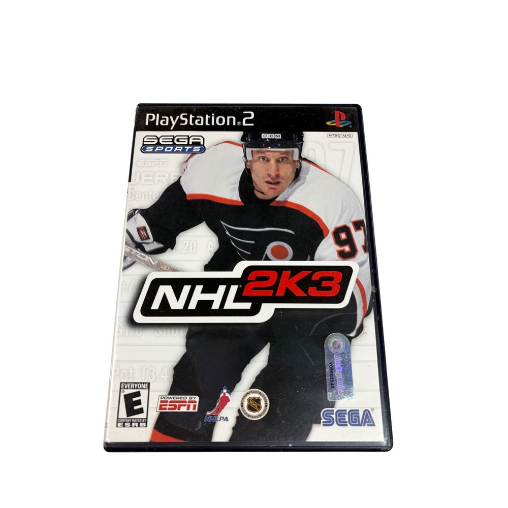 Preowned NHL 2K3 Sony PlayStation 2 PS2 Hockey Game Disc& Case Only Works